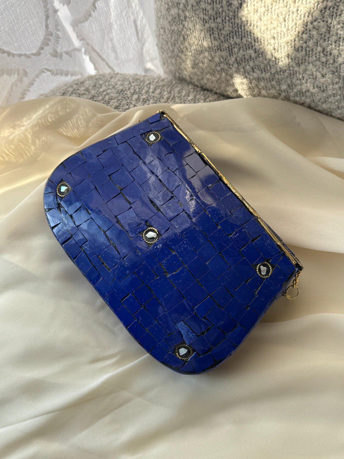 Bolsa grande Lapislázuli