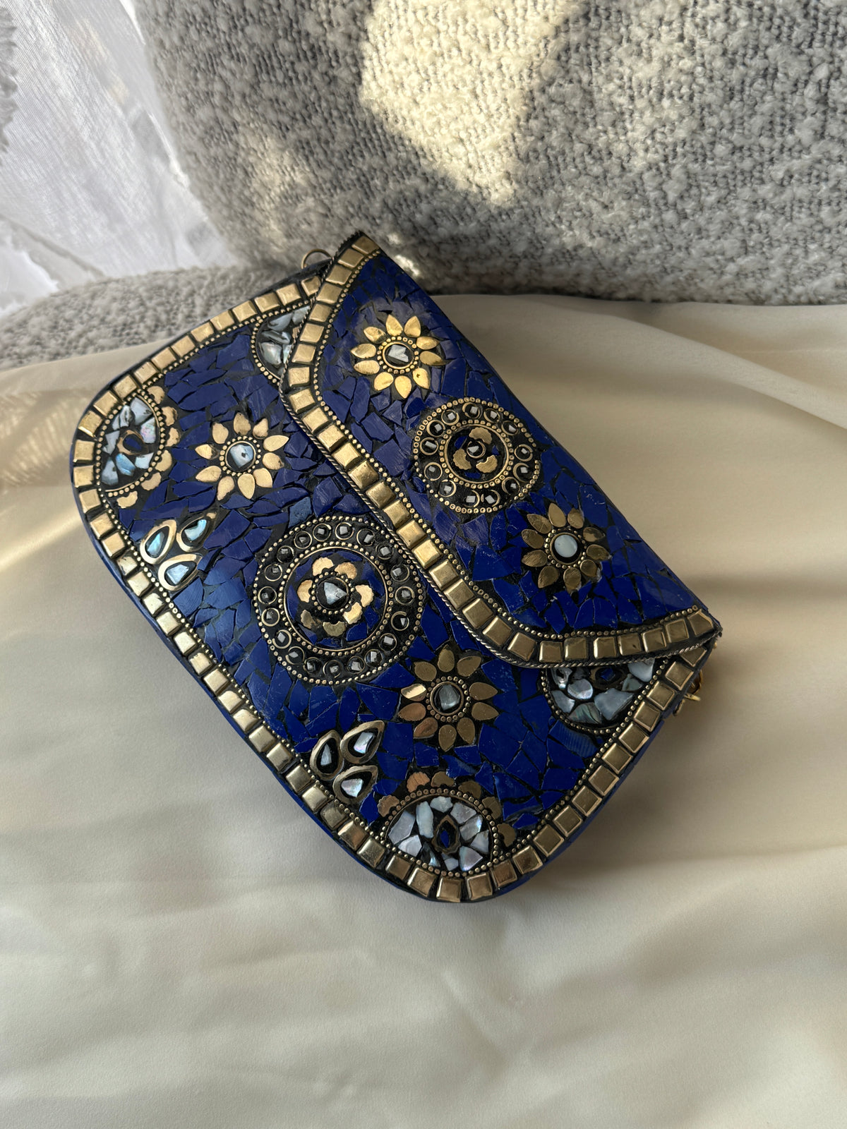 Bolsa grande Lapislázuli