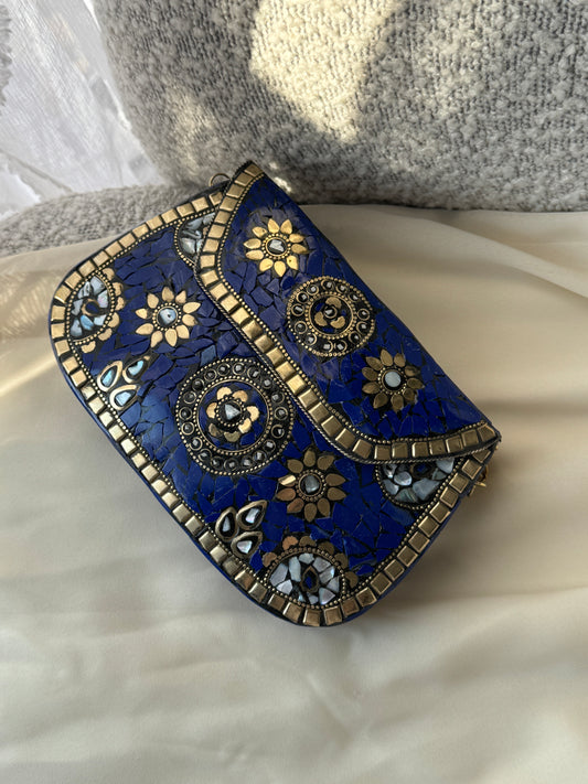 Bolsa grande Lapislázuli